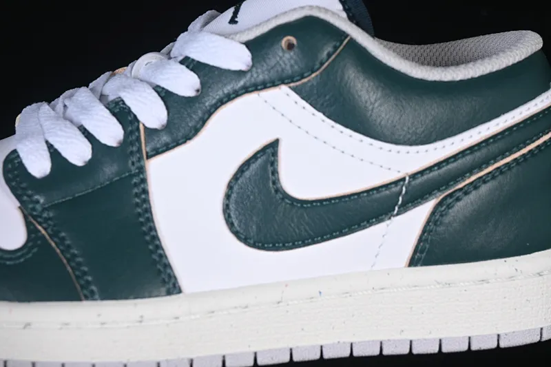 All categories Air Jordan Jordan series basketball shoes Air Jordan 1 Low Air Jordan 1 Low AJ1 Joe 1 white and green low-top cultural and casual sneakers FQ7687-300